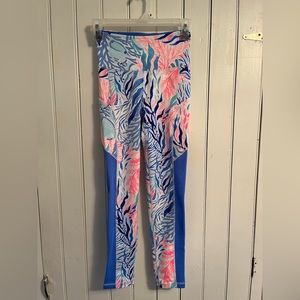 NWT Lilly Pulitzer Luxletic 24" High Rise Weekender Midi Legging XXS